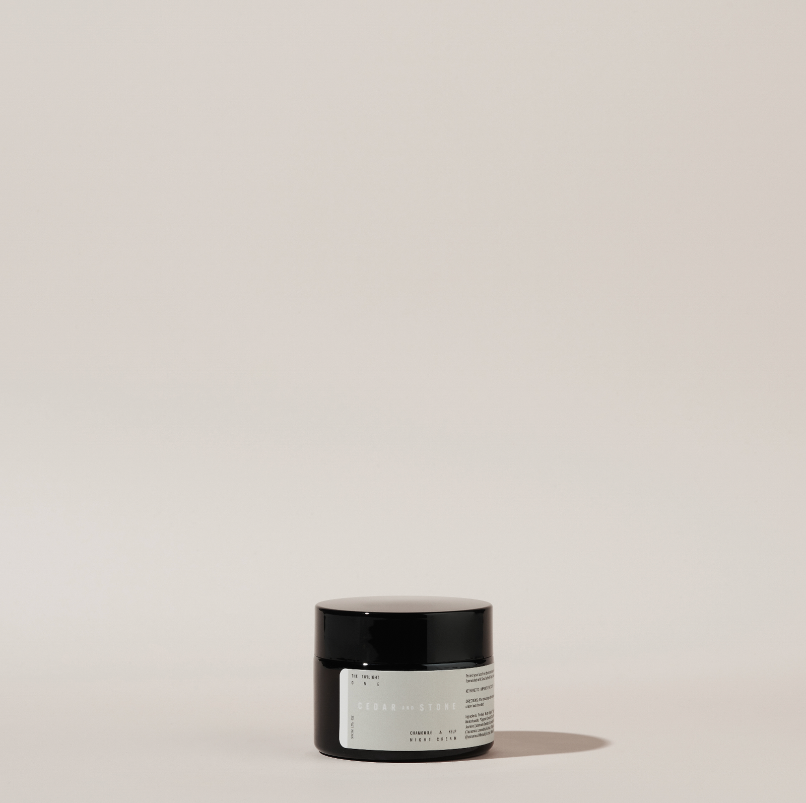 The Twilight One 〰️ Chamomile and Kelp Night Cream – Cedar and Stone
